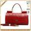 S312A-A2370 2016 Hand Bags Crocodile Leather Crossbody Bag Red Purse China