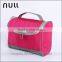 Nylon material ladies makeup tote handbag folding travel cosmetic bag
