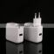 4-Port 5V/4A Compact USB Wall Charger/Portable Charger All-In-One Travel Charger for iPhone, iPad, iPod, Smartphones, 5V Tablets