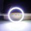 hot sale cob led angel eye ring double angel led projector headlight ring angel eyes 90mm for all car