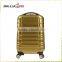 4 wheel hard shell trolley abs luggage for travel