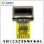 0.48 inch OLED display Module,smallest OLED,white color, with resolution 72x32