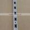 High quality metal column Single slot channel / Single hole slot shelf bracket