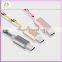 2016 High speed aluminum alloy usb 2.0 braided type c cable