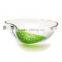 HOT!!! New design 5 pcs colored glass salad bowl set wholesale