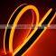 Amazing Double side emitting orange ultra-thin led neon light for outdoor