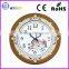 Dial 38cm 12 Inch Customized Wall Clocks / Fllower Patten Clock