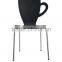 Wholesale Cup Shaped Dining Room Furniture Plastic Dining Chair