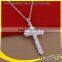 silver plated jewelry cheap western silver cross necklace