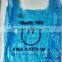 T shirt plastic bag on roll