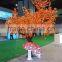 Best-selling 7m Yellow Lighted Maple Tree For Wedding Decoration Outdoor Led Maple Tree Light