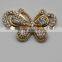 golden high plating butterfly buckel&shoes butterflyr upper shoes for sandal