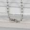 Stainless Steel 304 Ball Chain Hardware Fashion Jewelry Chain for Handbags Link or Decoration