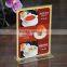 China  gold supplier customized a5 picture frame