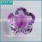 LX-Z066 wholesale plum blossom tealight glass flower candle holder