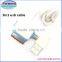 3in1 round samsung ios phone usb charge cable