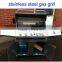 Outdoor Gas Grill 5 Burners Hot Gas Grill Made of 430 Stainless Steel