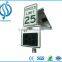 Outdoor LED Warning Sign Solar Power Radar Speed Sign Portable Traffic Flashing Speed Limit Signs