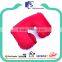 Hot selling pink girls inflatable travel neck pillow