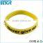 Instock! Custom Logo Food Grade Silicone Wristband Silicone Sport Wristband