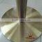 Antique Brass Table Metal Base Table Used for Hotel Table YD041