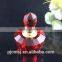 Small Faceted Red Crystal Perfume Bottle for Car PBM007A