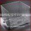made in China heavy duty stackable Folding warehouse steel wire cage