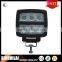 Reverse Polarity protected CE RoHS IP68 60w led auto work light with stand with PC cover