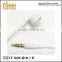 mono earbud flat cable earphone for iphone
