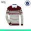 men's winter fashion style round neck knitted