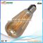 copper st64 filament bulb 6w e27 e26 b22 st64 lamp 2700k replace halogen 50w