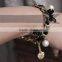 New Fashion Lovely Cute Beautiful Leopard Bracelet Vintage Womens pearl Bracelets