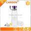 Flip 600ml clear transparent plastic sport water bottle