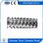 Conic/ Parallel/ Single Screw Extruder Screw Barrel Bimetal Type Extruder screw