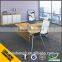 office furniture melamine boss office desk with front modesty panel