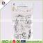 multi types options DIY scrapbook card rubber transparent clear stamp Scrapbooking decoration