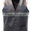 Men's Leather Biker Black Vest