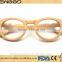 Latest fashion eyeglasses optical frame Sunny Europe wooden sunglasses