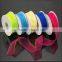 custom transparent top quality webbing nylon plain organza ribbon