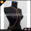 2 Layered Chain Fashion Simple Gold Body Chain Jewelry