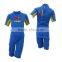 surf suits in blue color with high elastic neoprene surf wetsuits in SBR SCR CR neoprene