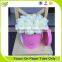 Luxury Romantic Round Flower Paper Tube Box