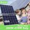 Moge A grade 12V/24V solar panel 250W in electricity-generator system with 12V/24V battery