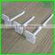 Single Hook Slatwall Plastic Hook for Cardboard with Slot Board