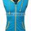 Women Sleeveless Hoodie Zip Up Cotton Vest