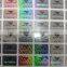 Barcode anti-fake holographic label