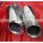 For 2014 up Macan 2.0T MKI Round Exhaust tips (Mirror Polish)