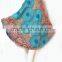 vintage retro thai style HIPPIE BOHO umbrella rayon dress mandanla print polka dot butterfly bat wing kaftan tank umbrella dress