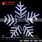Costa Rica LED snowflake window light high quality motif 2d rope light led snowflake light