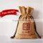 customized linen bag drawstring bag packaging bag small rice bag